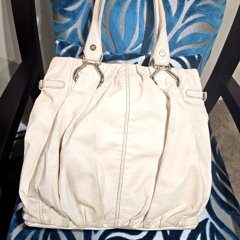 Authentic Celine Ivory Tote Bag